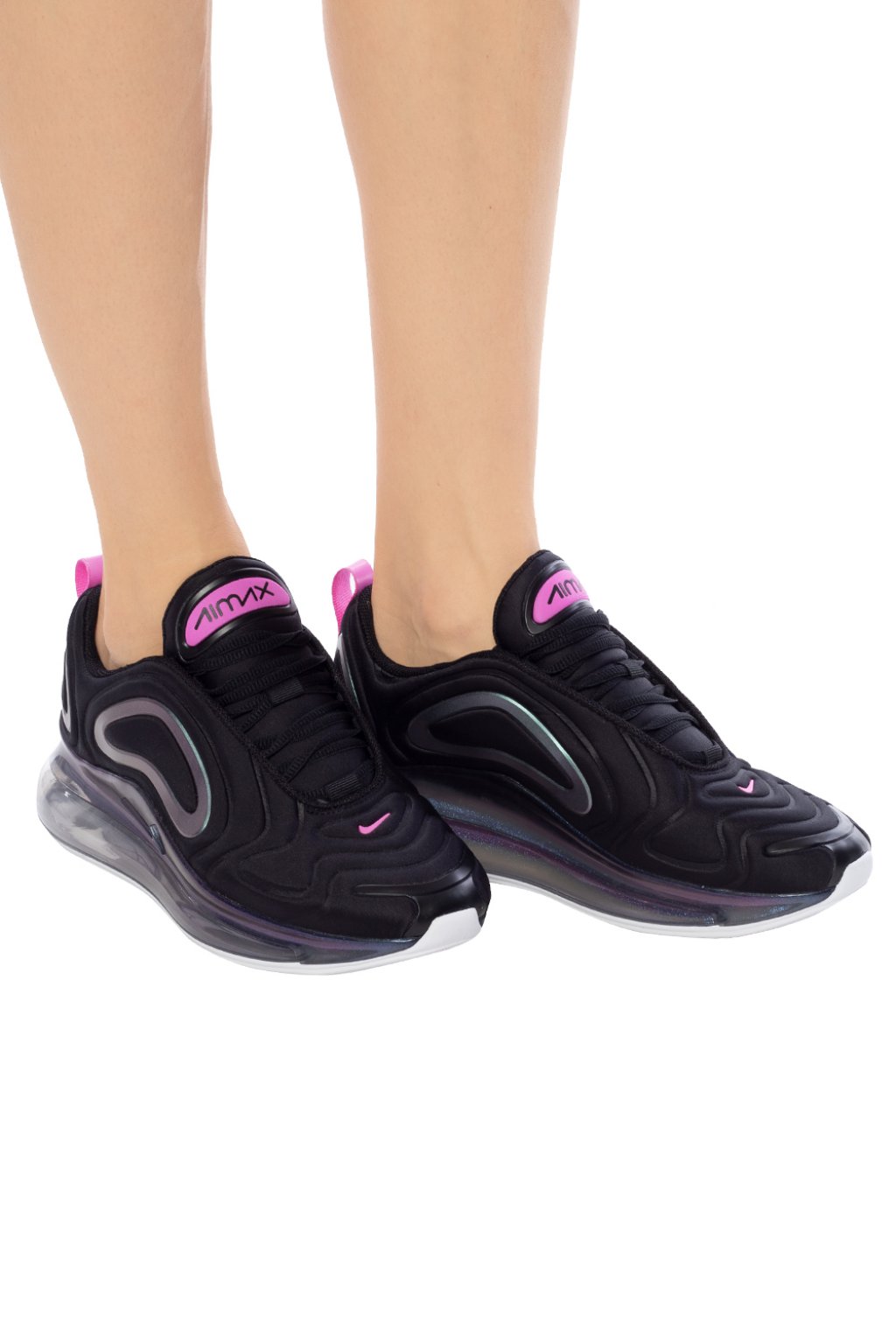 W air max 720 se black/ laser clearance fuchsia-white